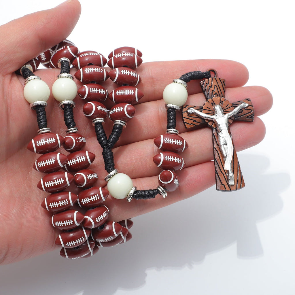 Sports Rosary in Silicone Pouch