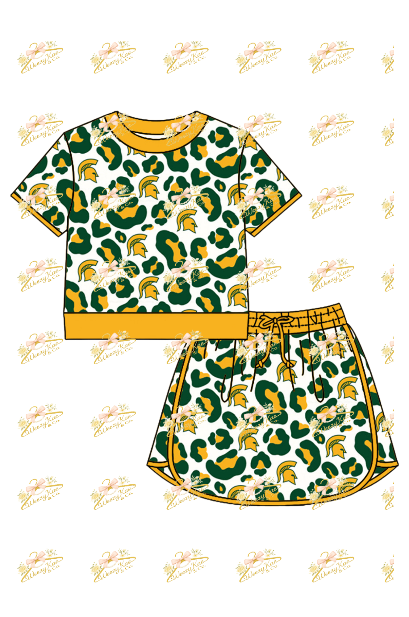 Preorders Trojan Leopard Print Yoga