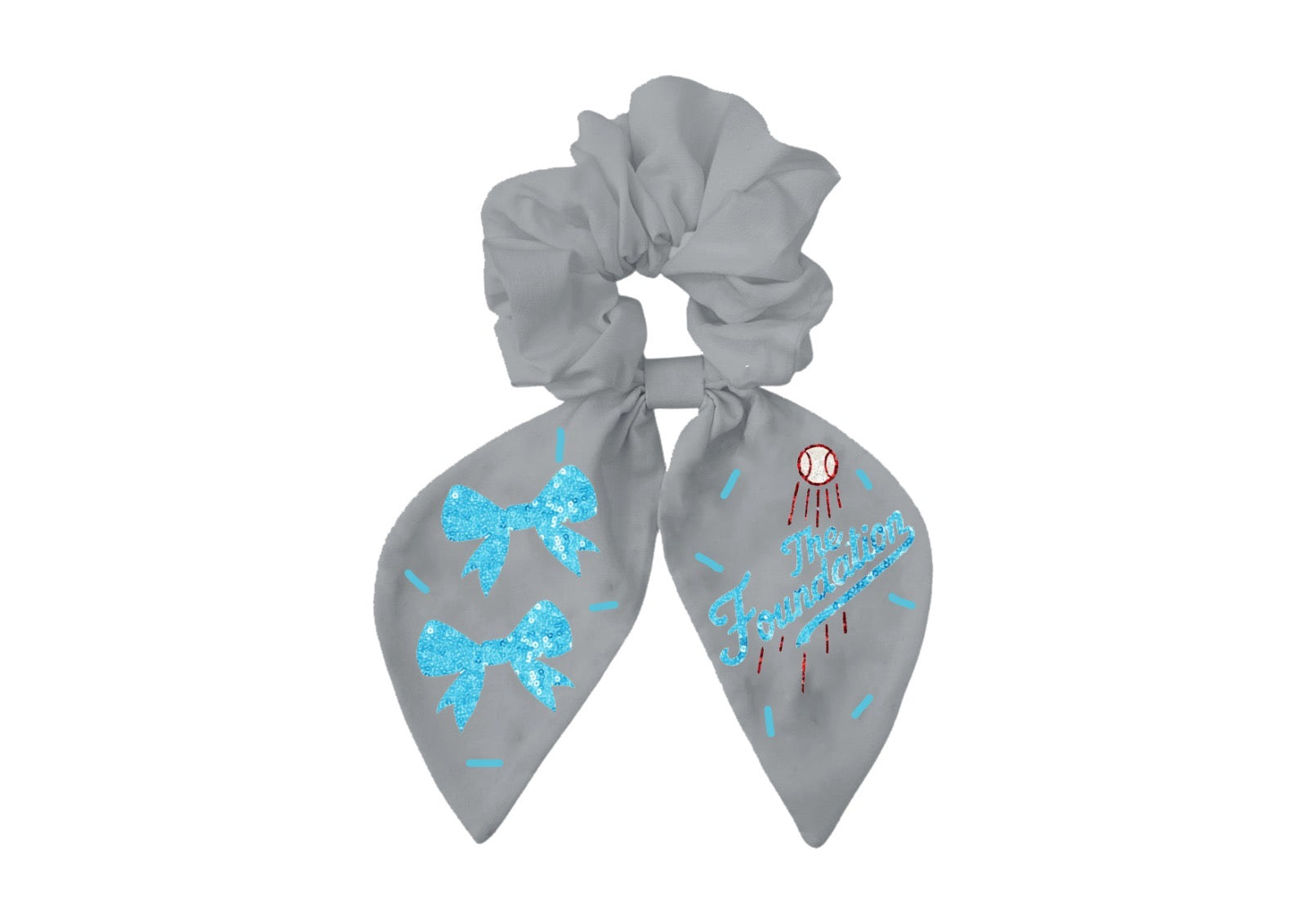 Foundation Hand Beaded Bows, Scrunchies, and Claw Clips