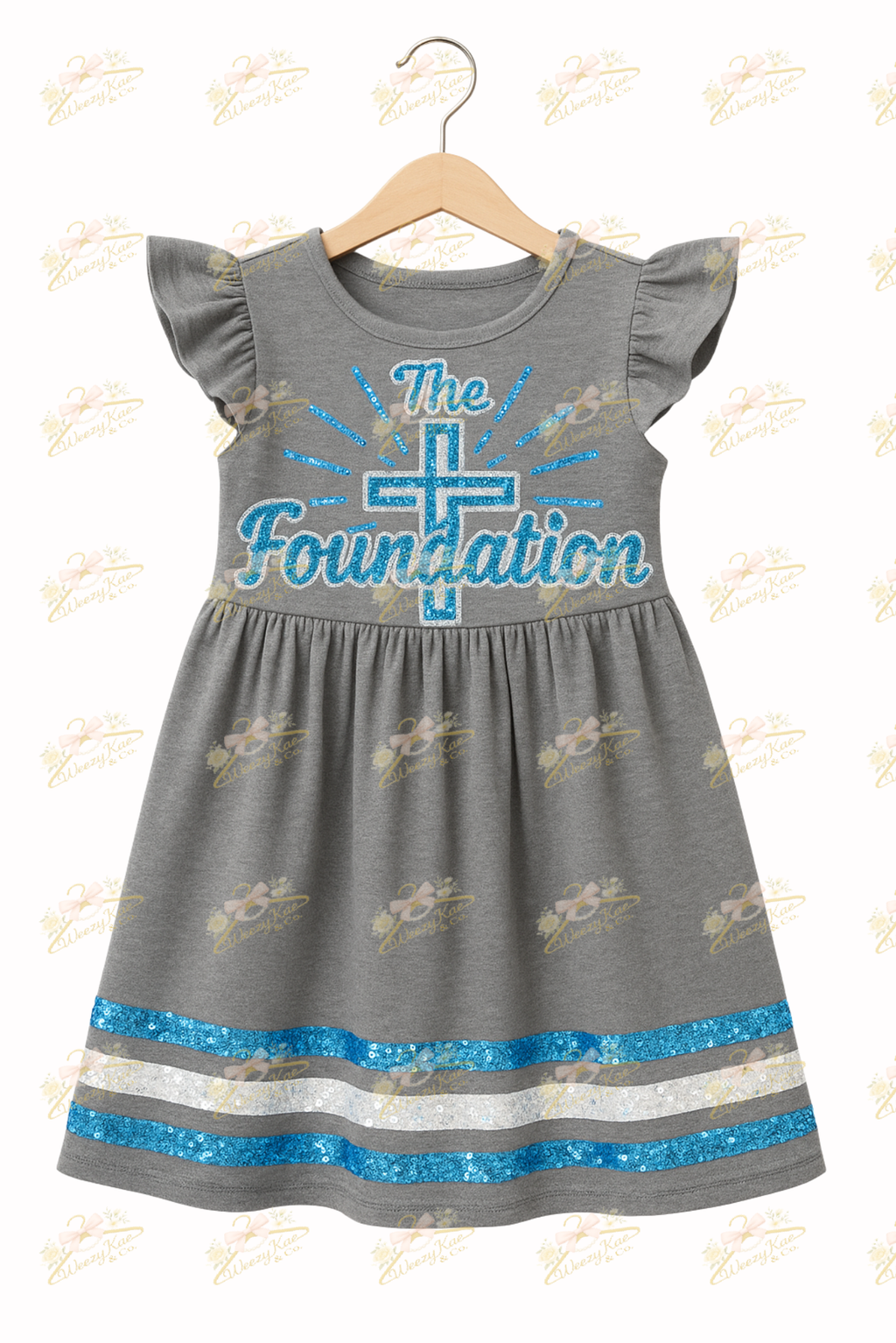 Sequins Youth Logo Dress