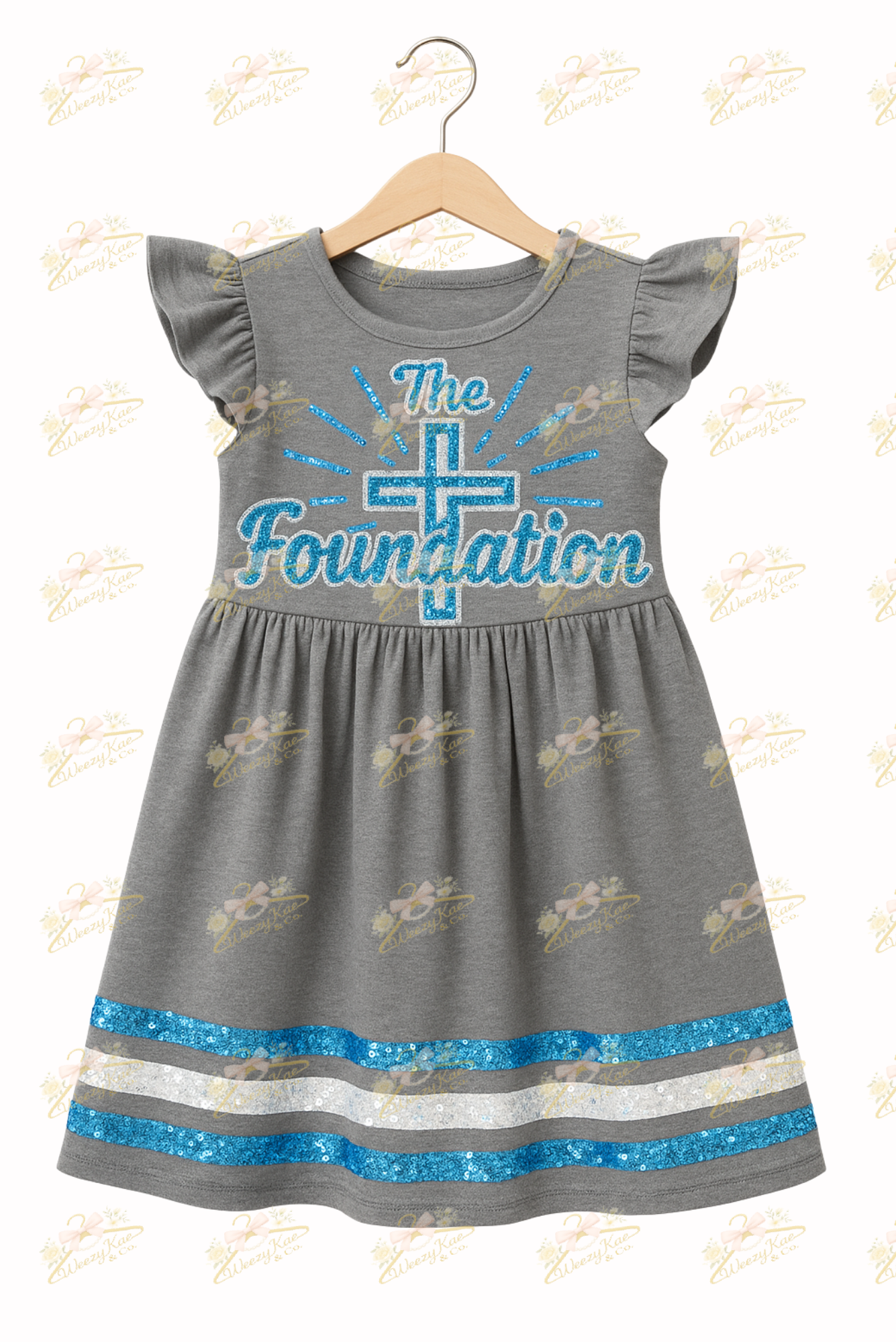 Sequins Youth Logo Dress
