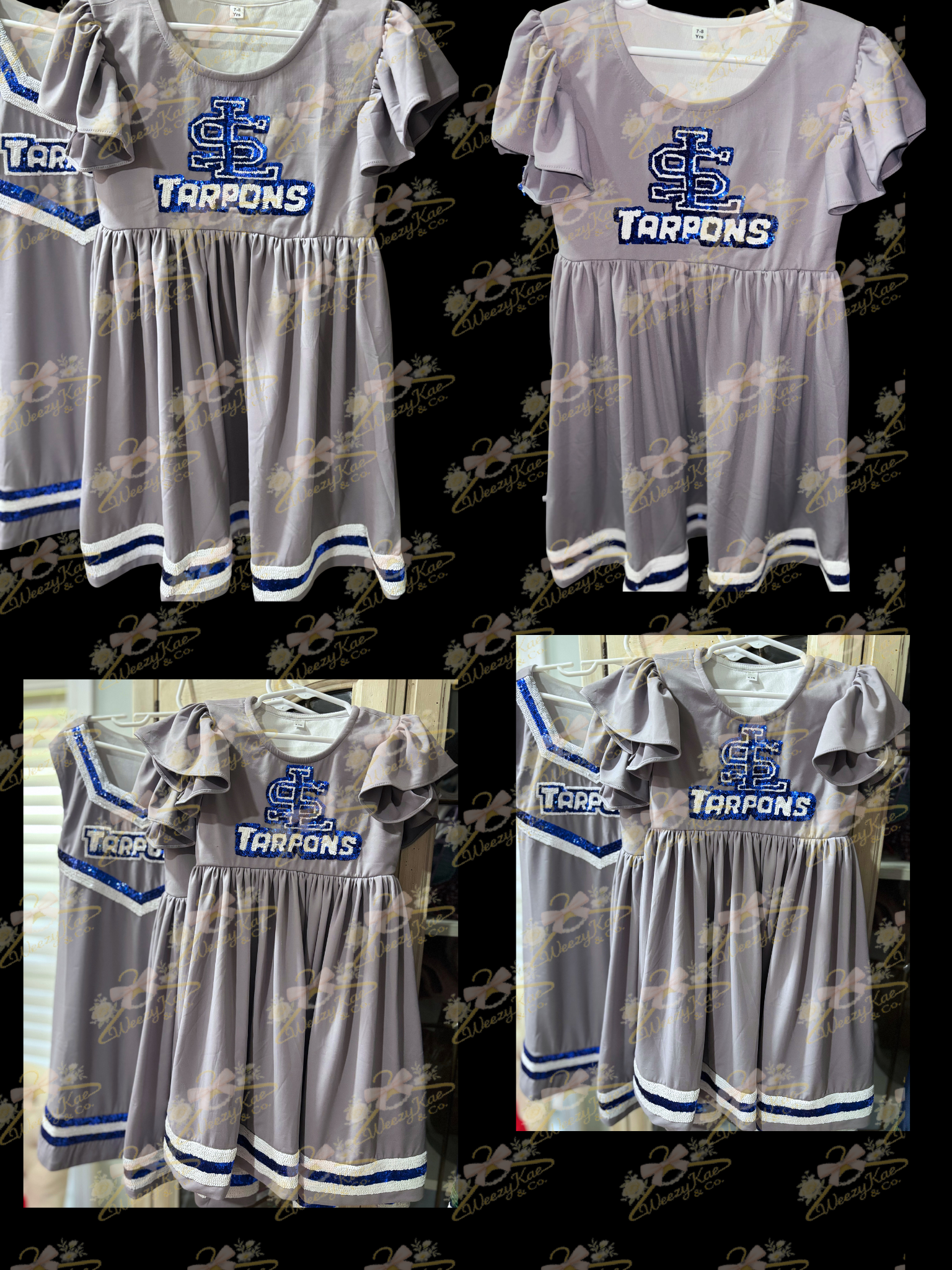 Sequins Youth Logo Dress