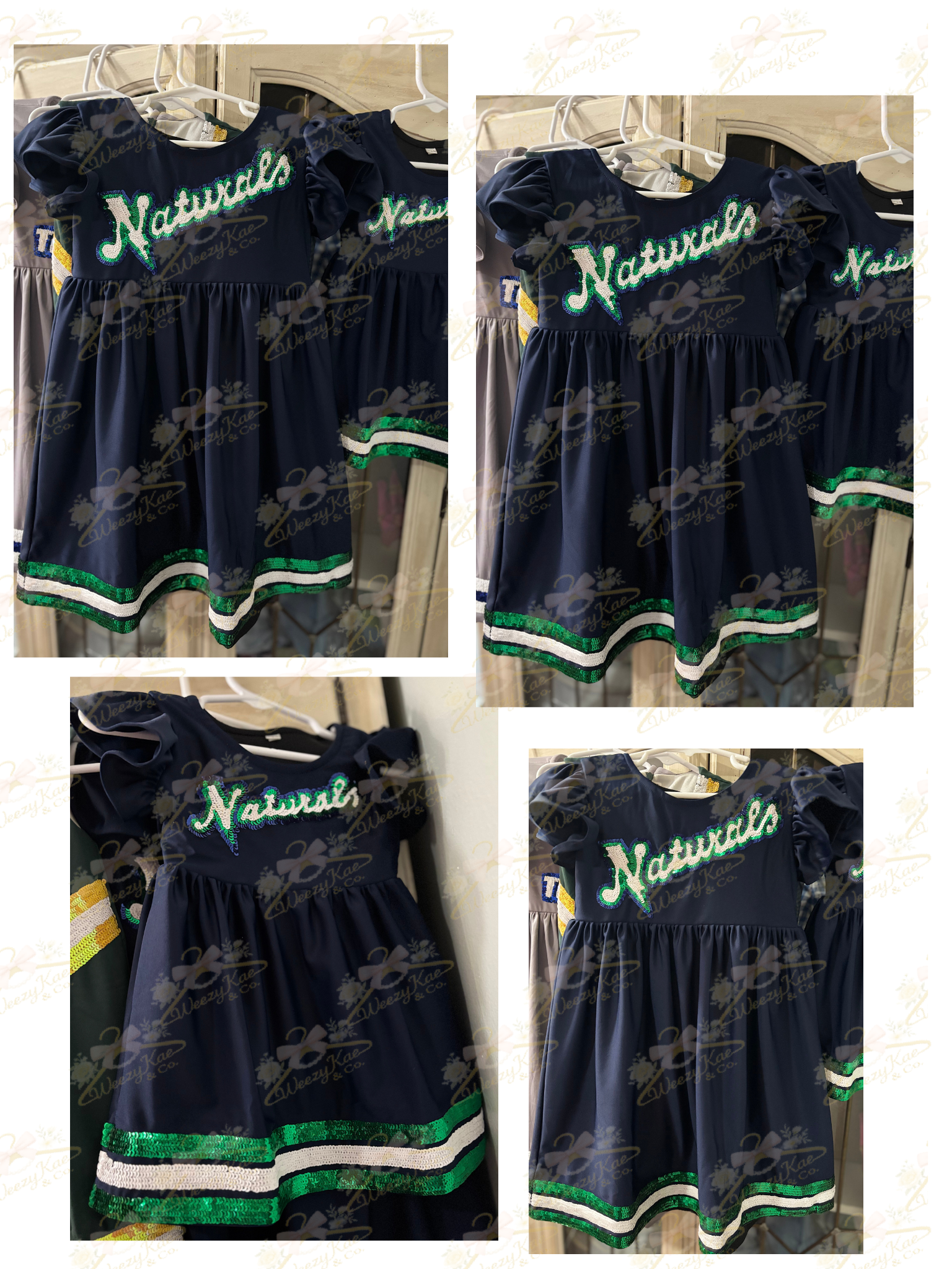Sequins Youth Logo Dress