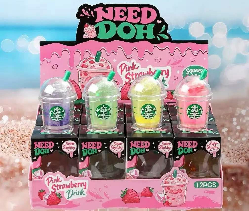 N•E•E• D•O•H• ⭐️bucks Drink Squishy Preorder.