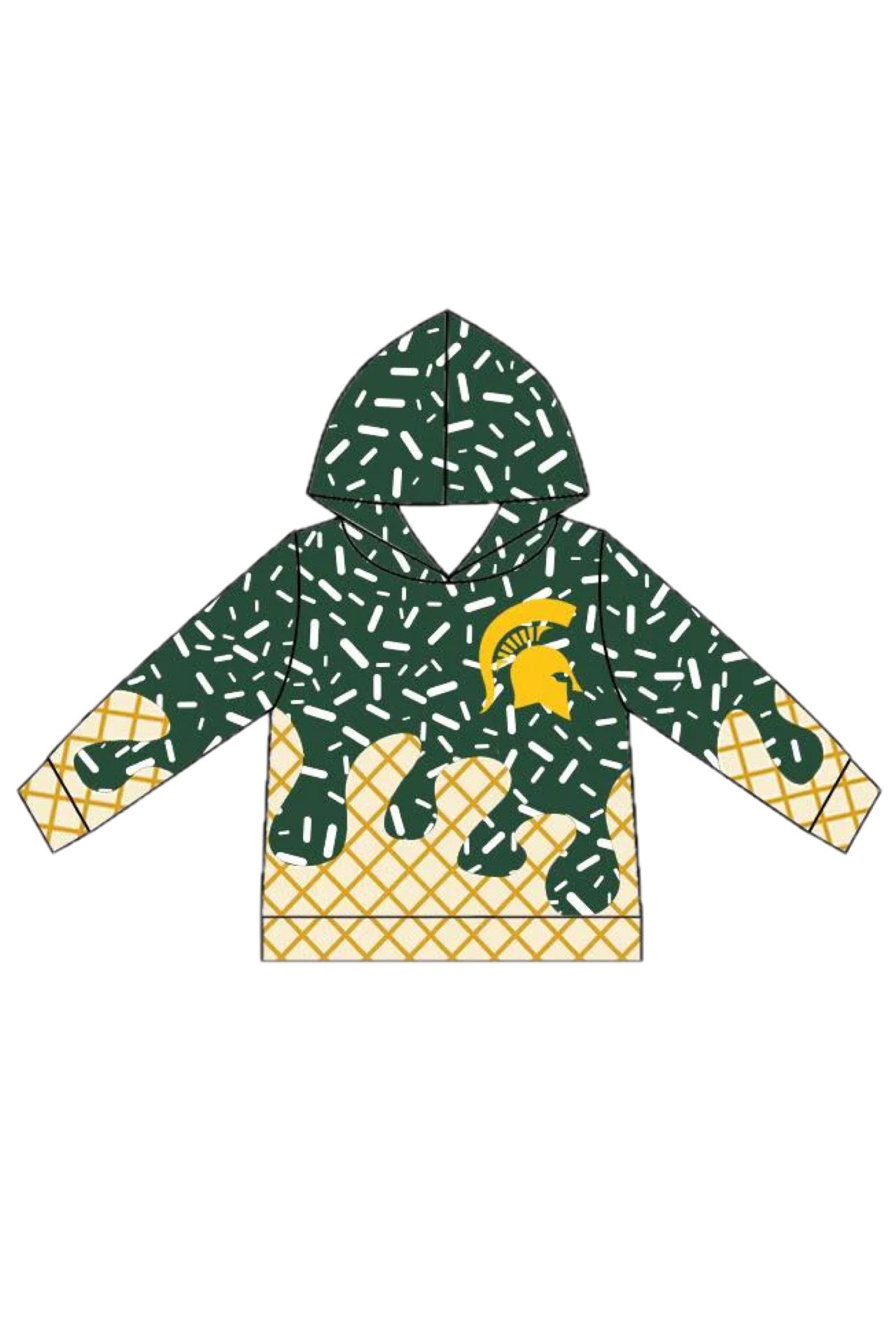 Custom: Green/Yellow Hoodies