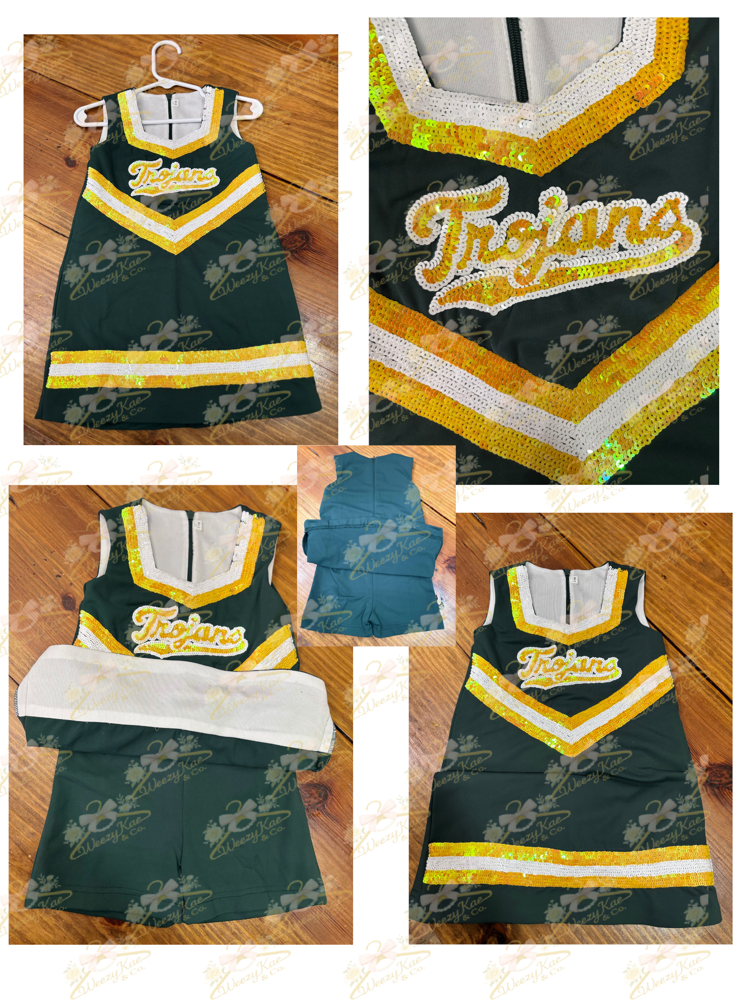 Active Sequins Youth Logo Dress