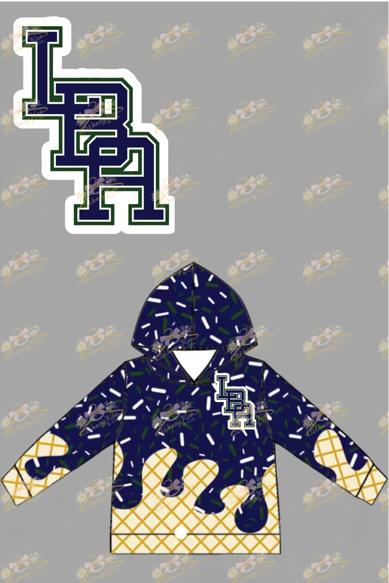 LBA Naturals Drip Youth Hoodies