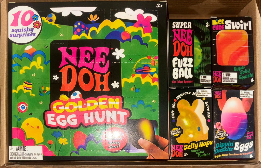 N•E•E• D•O•H• 10 pc Golden Egg Hunt WITH 1 EGG