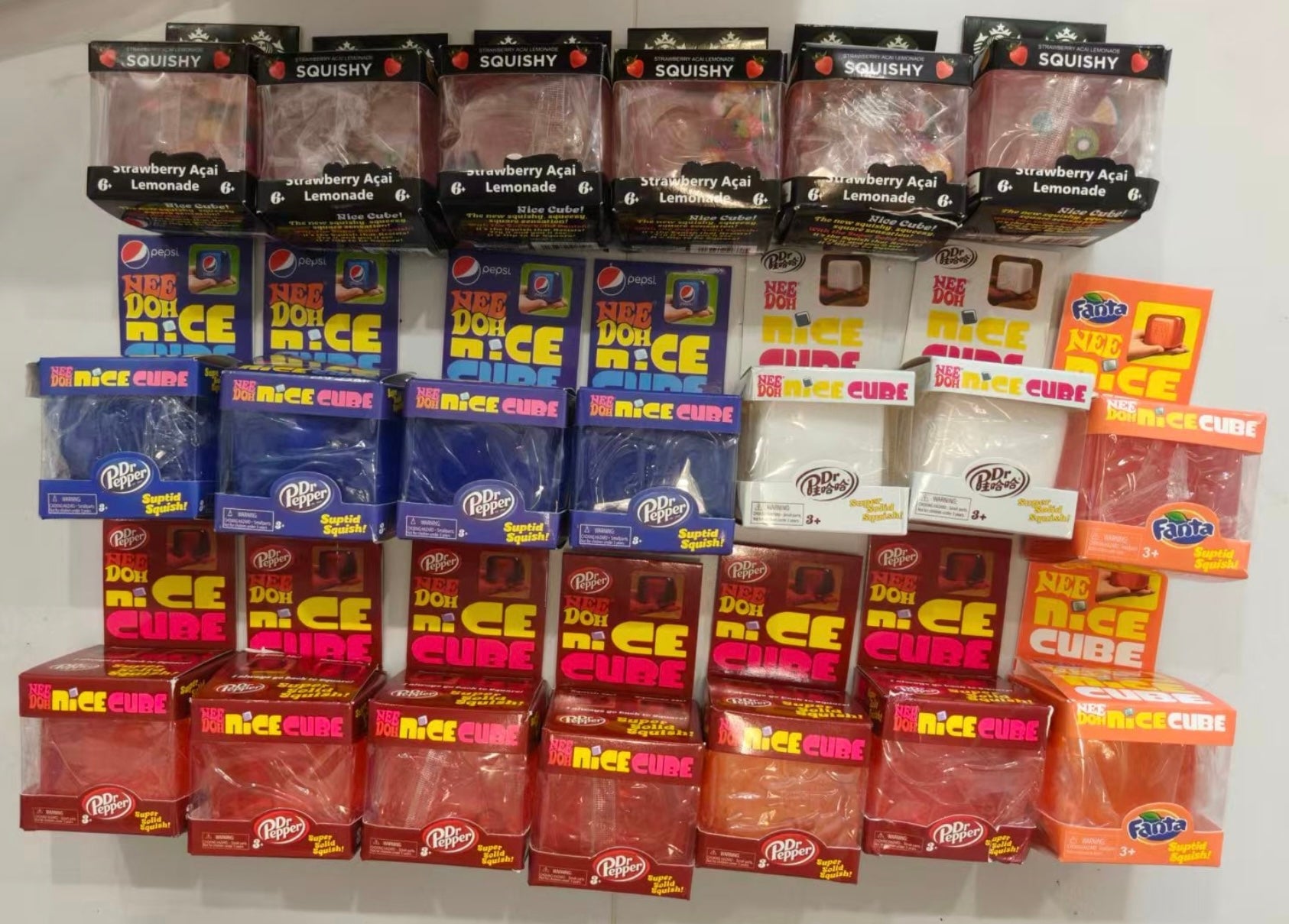 Blue Pepsi/Dr. Pepper Ice Cubes Nee doh