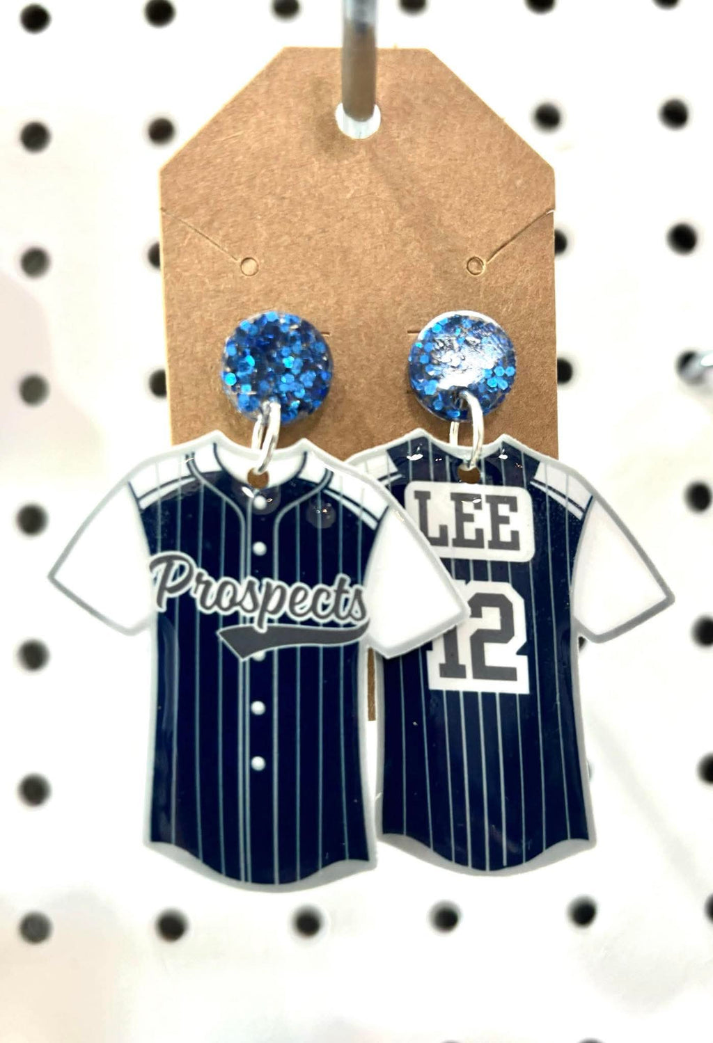 Player Photo Hanging Earrings
