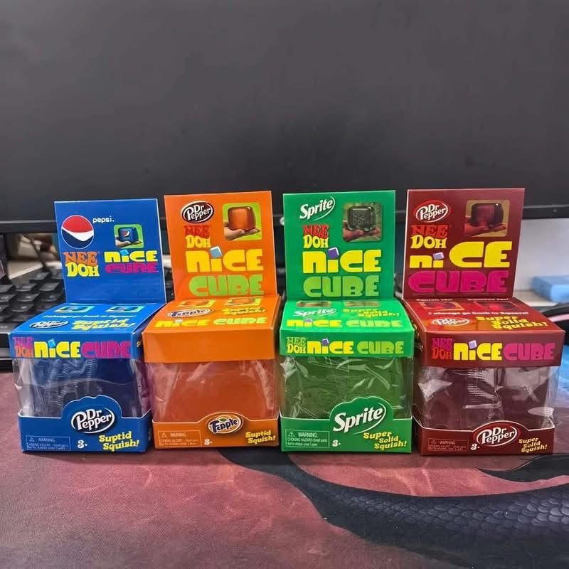 Blue Pepsi/Dr. Pepper Ice Cubes Nee doh
