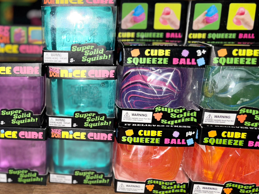 SWIRLY Q Doh Cube Squishy