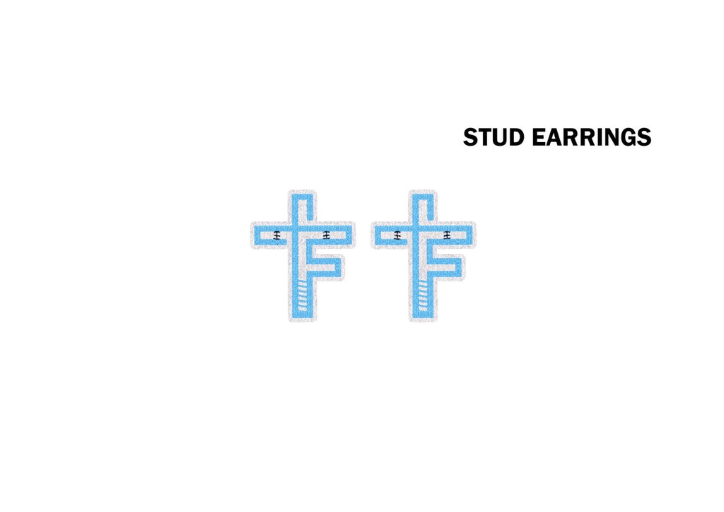 Beaded Studded Earrings