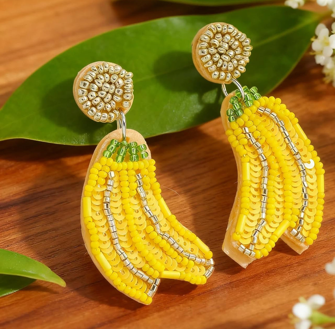 Banana Earrings