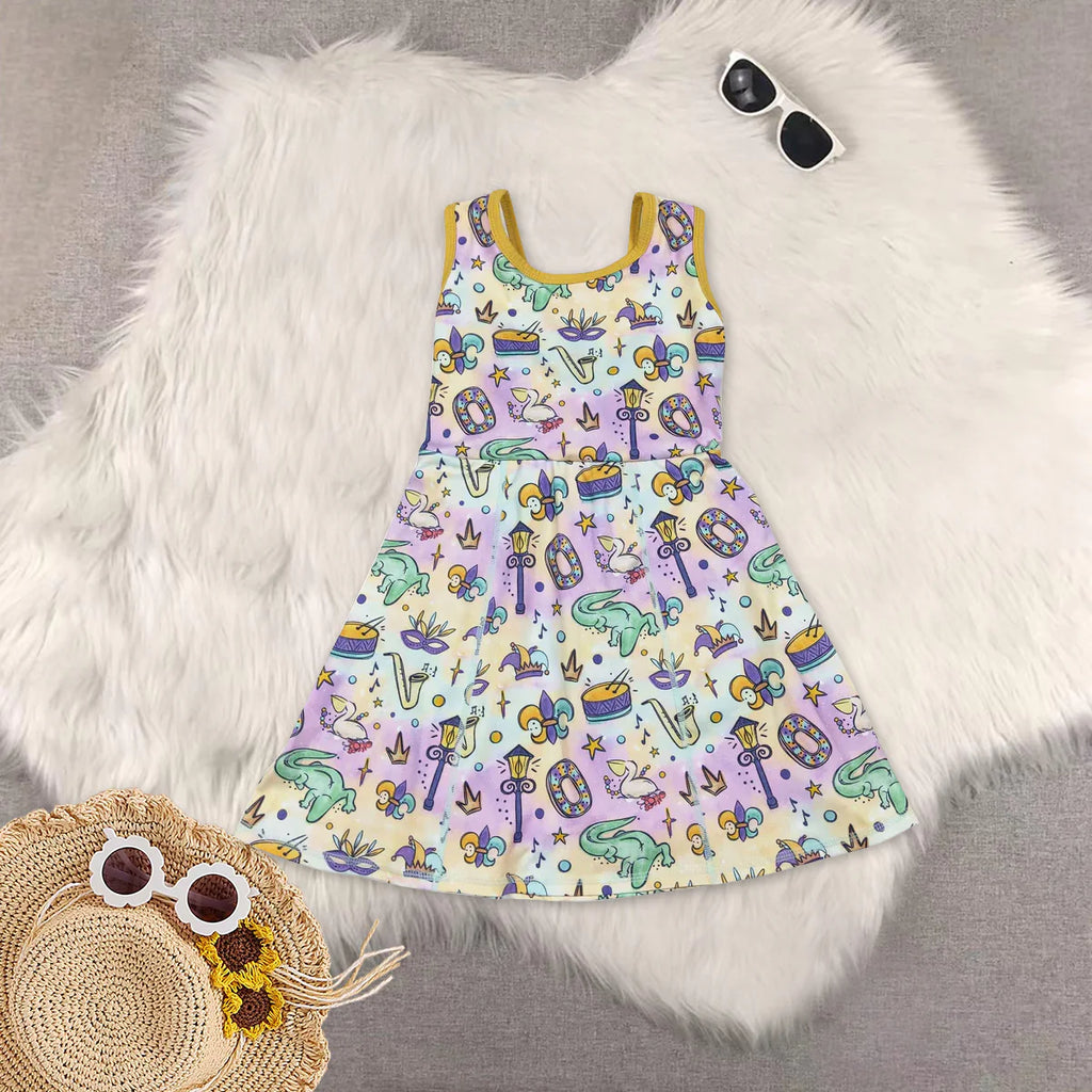 Yoga Sleeveless Dress (with built in shorts)