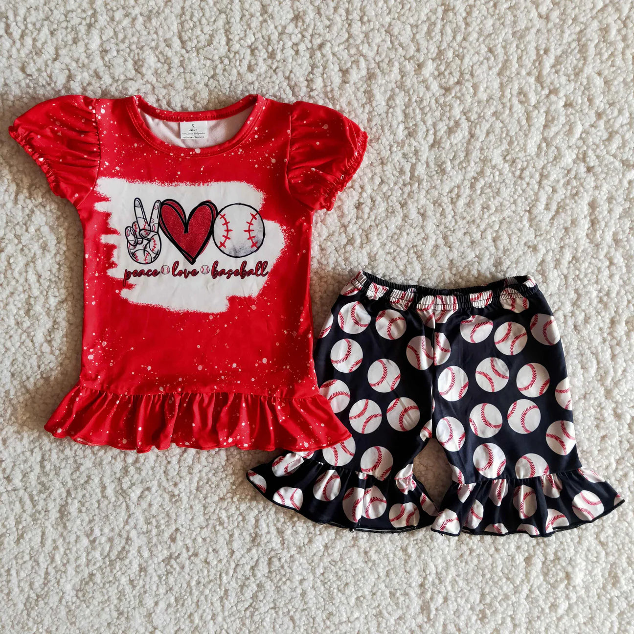 Baseball Sister Set
