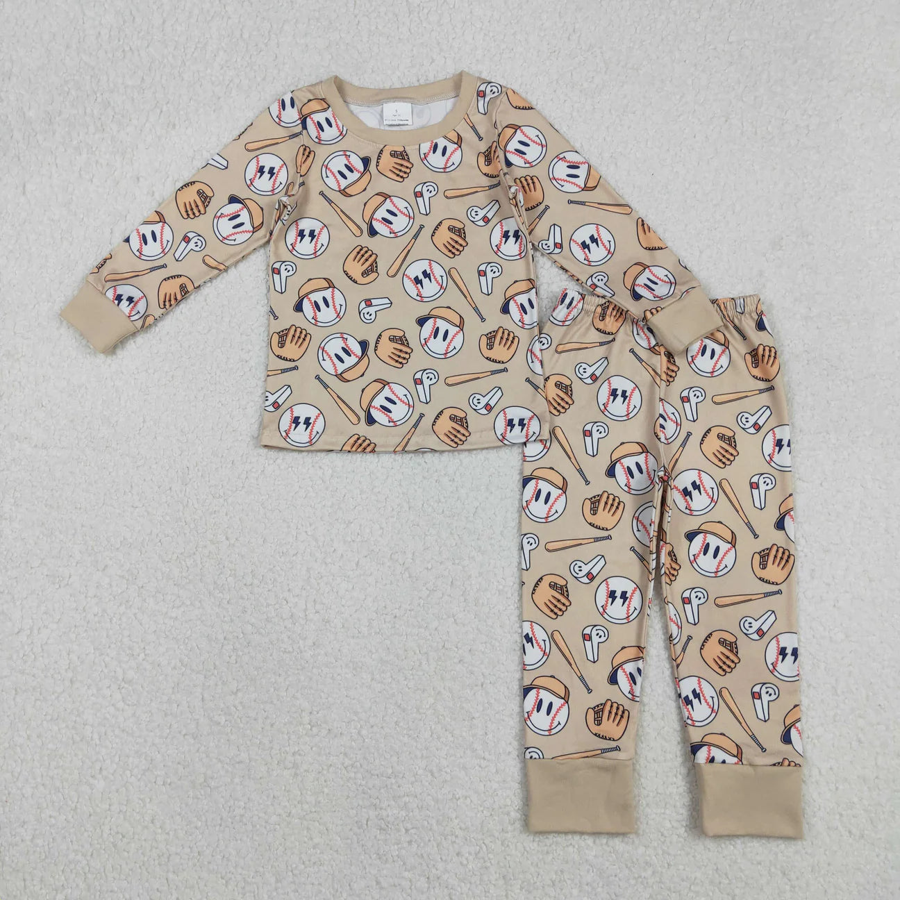 BASEBALL BOYS PAJAMAS SET