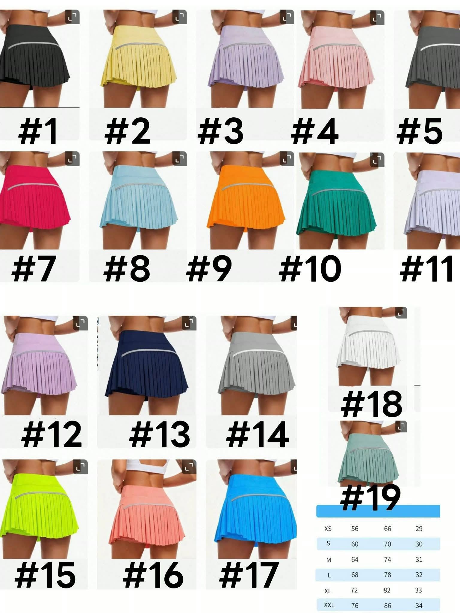 Athletic Skorts