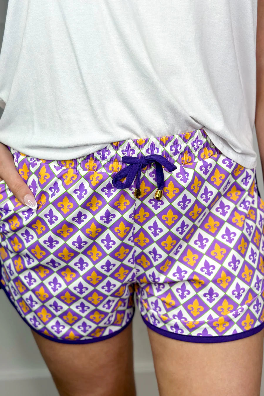 Mardi Gras Jess Lea Shorts