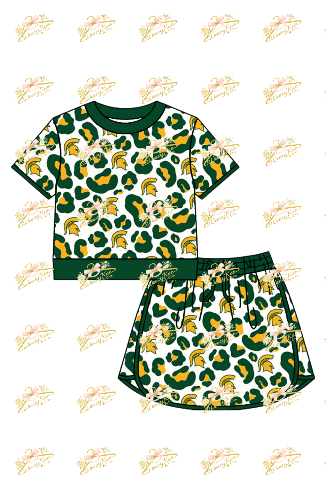 Preorders Trojan Leopard Print Yoga