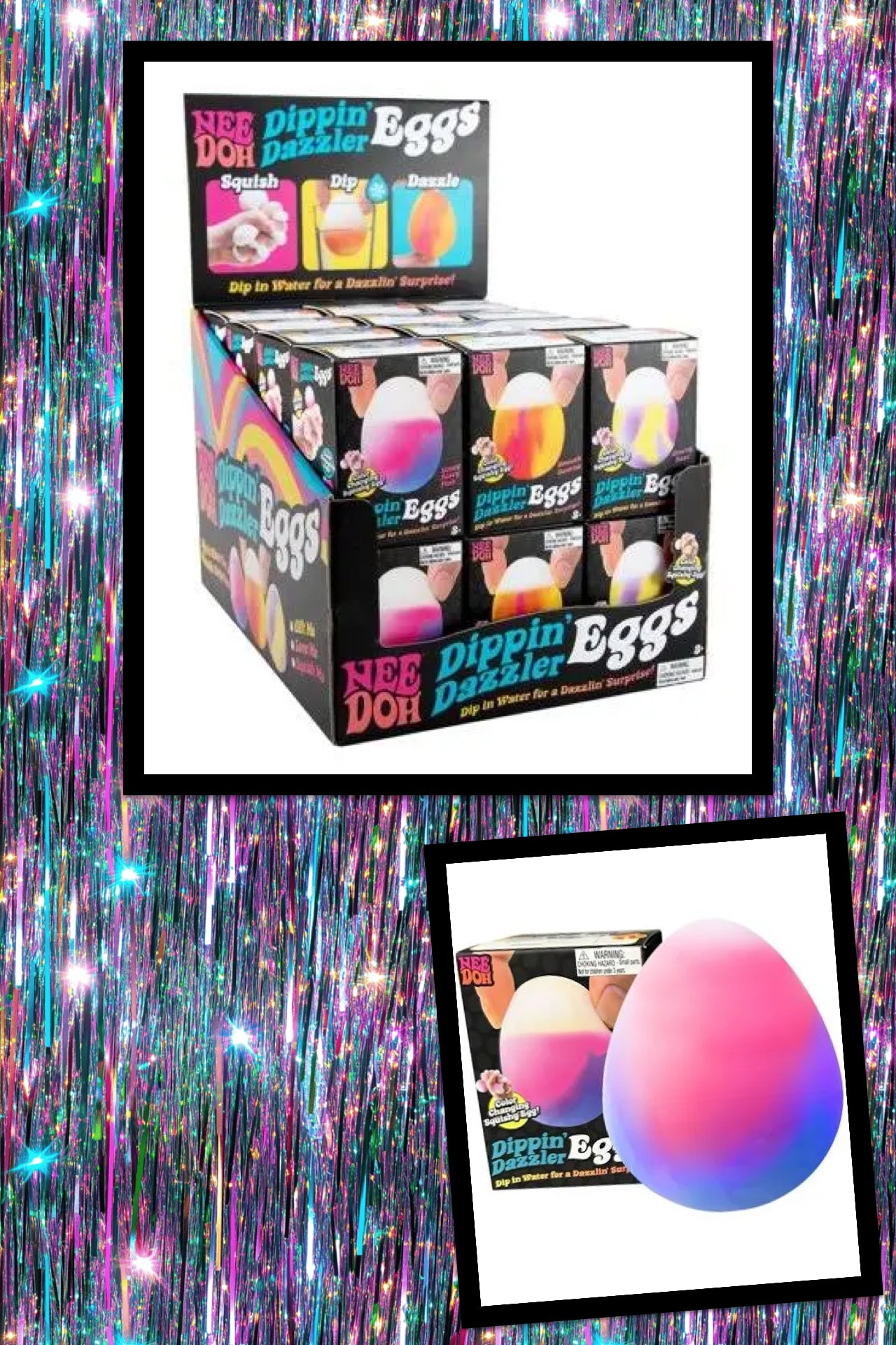 N•E•E• D•O•H• Dippin Dazzler Eggs