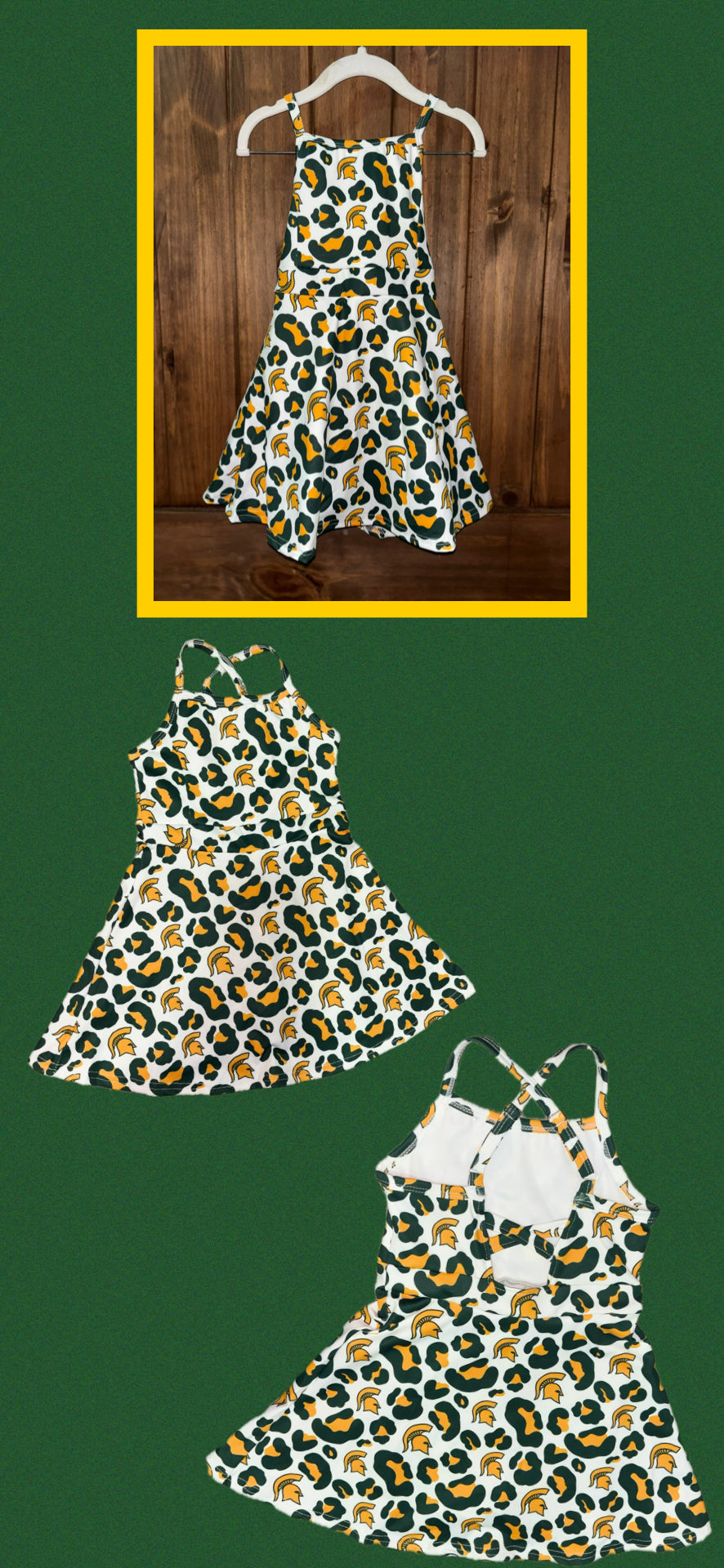 Trojans Leopard Print Active Dress In Stock!